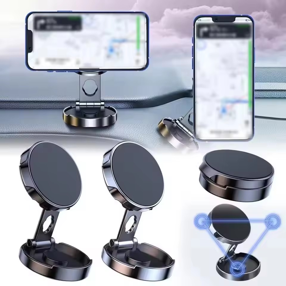 Phone Accessories Holder Car - Support magnétique robuste pour téléphone portable