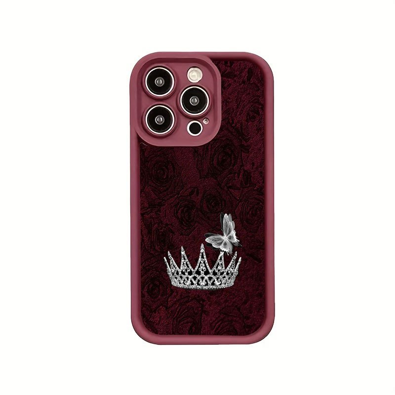 Coque de téléphone Rose Rouge  - Apple Iphone 15 avis et prix